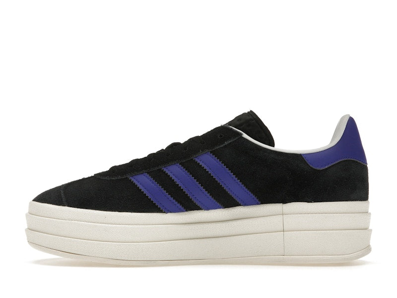 adidas Gazelle Bold Core Black Lucid Blue (Women's)