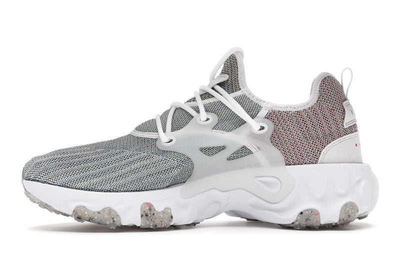 Nike React Presto Flyknit Multi White