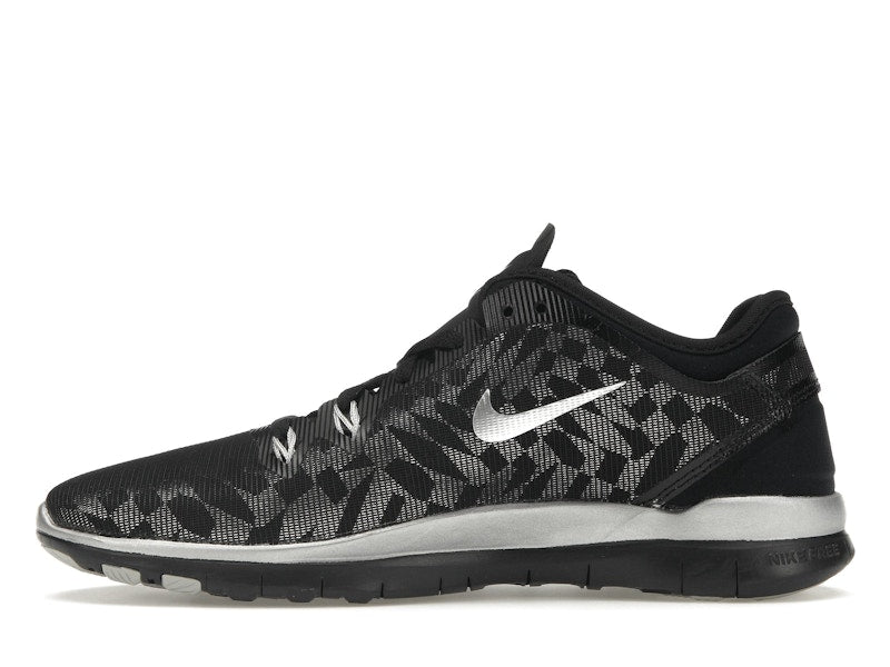 Nike Free 5.0 TR Fit 5 Black Metallic Silver (Women's)