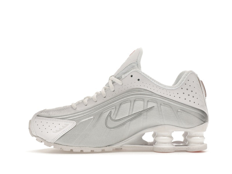 Nike Shox R4 White Metallic Silver (Women's)