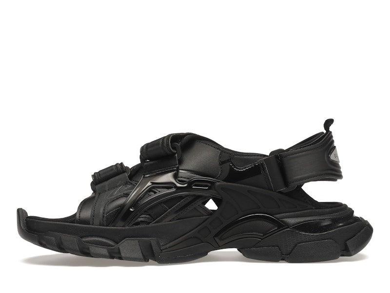 Balenciaga Track Sandal Black