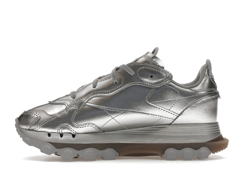 Reebok Classic Leather Cardi B Silver Metallic (Women's)