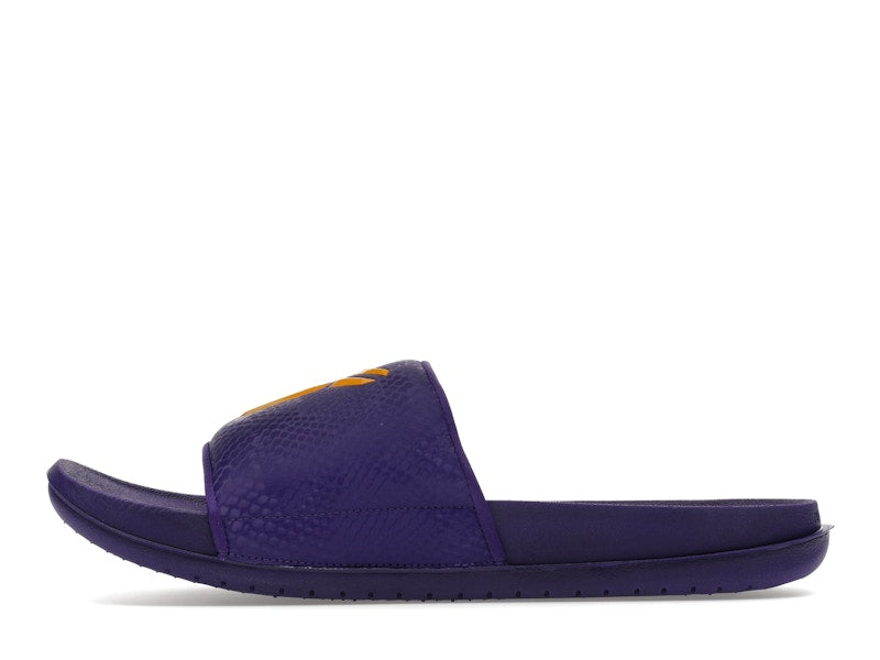 Nike Kobe Offcourt Slide Purple University Gold