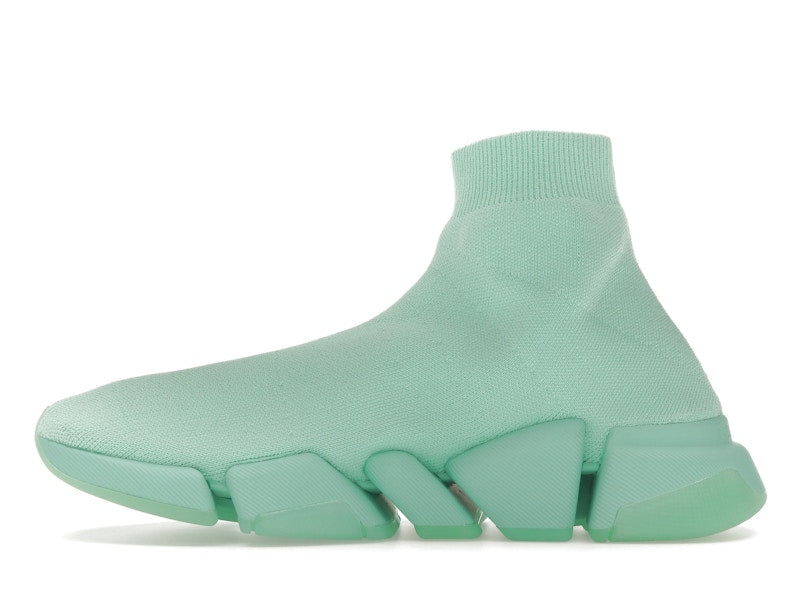 Balenciaga Speed 2.0 Recycled Transparent Sole Green