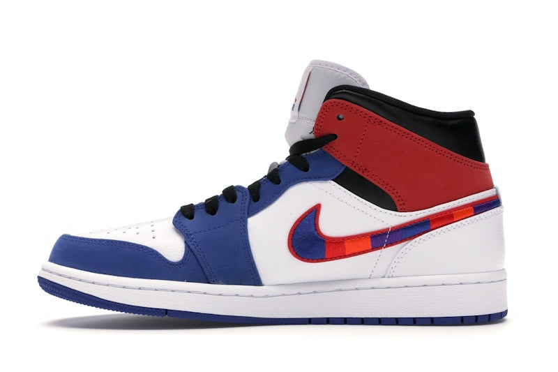 Jordan 1 Mid Multi-Color Swoosh