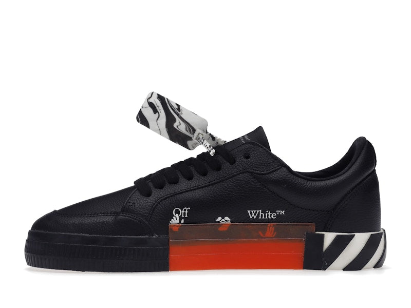 Off-White Low Vulc Black White