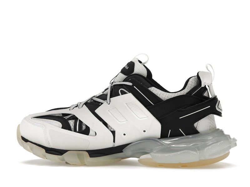 Balenciaga Track Clear Sole White Black