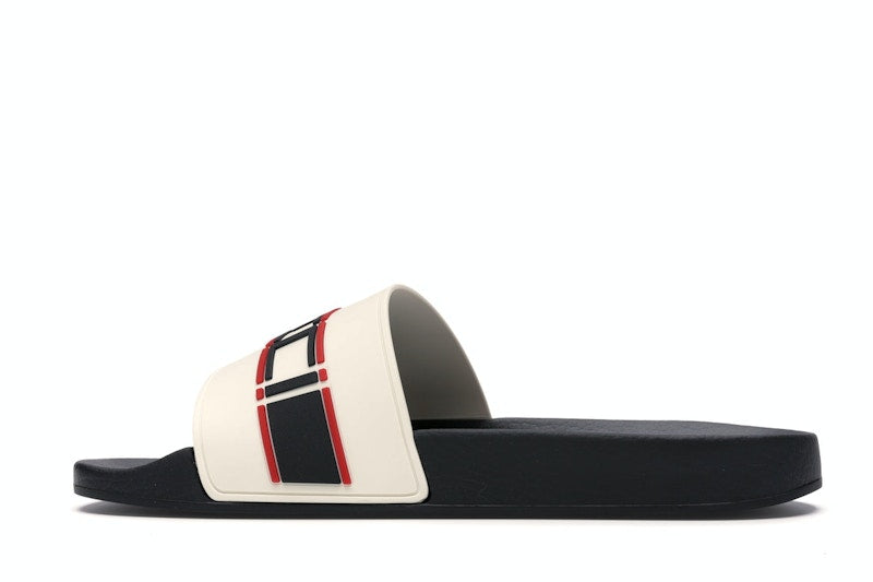 Gucci Stripe Slide White
