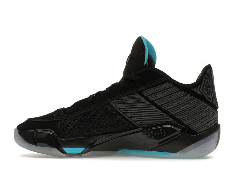Jordan 38 Low Black Gamma Blue (Translucent Sole)