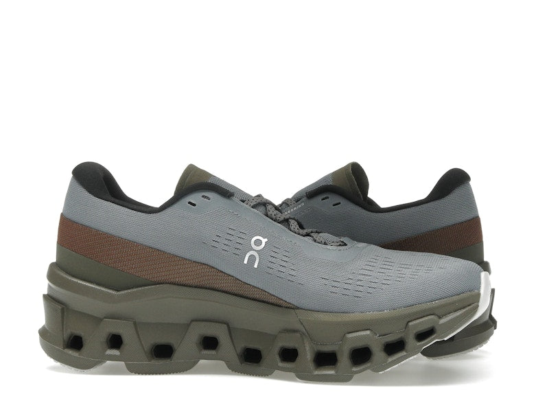 On Running Cloudmonster 2 PLS-TL Pleasures Mist Olive