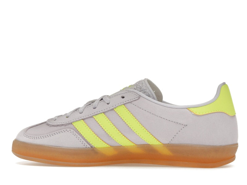 adidas Gazelle Indoor Silver Dawn Solar Yellow (Women's)