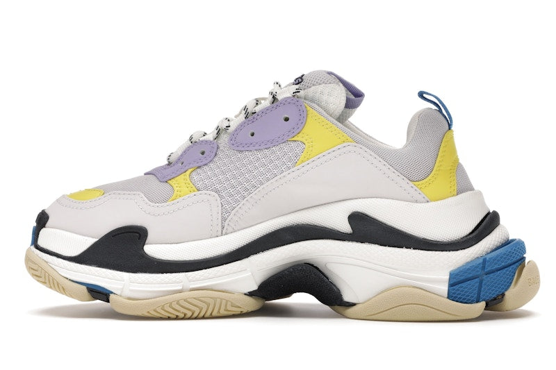 Balenciaga Triple S Purple Yellow Blue (Women's)