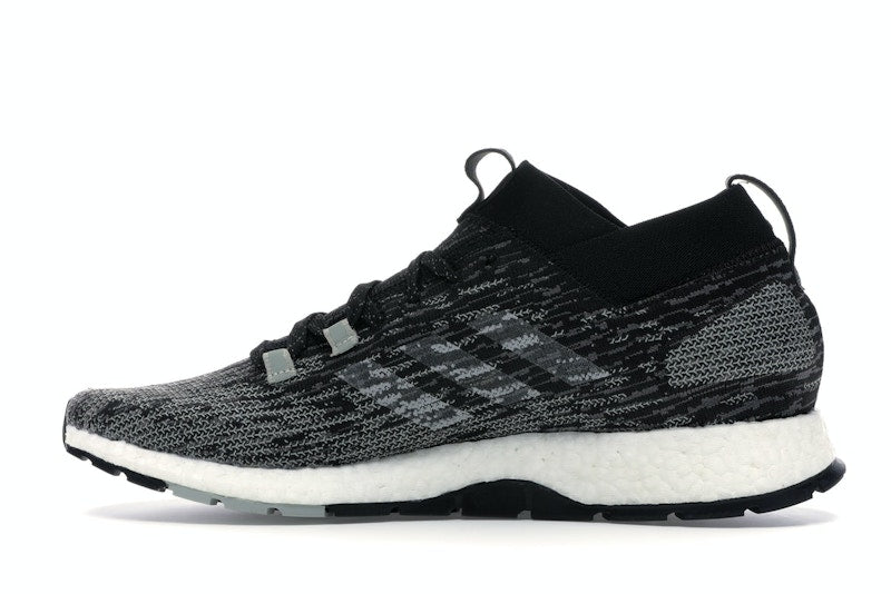 adidas Pureboost RBL Core Black Grey Two