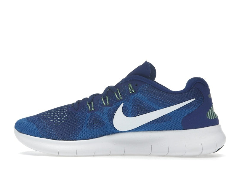 Nike Free Rn 2017 Deep Royal Blue White-Soar