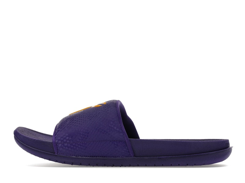Nike Kobe Offcourt Slide Purple University Gold