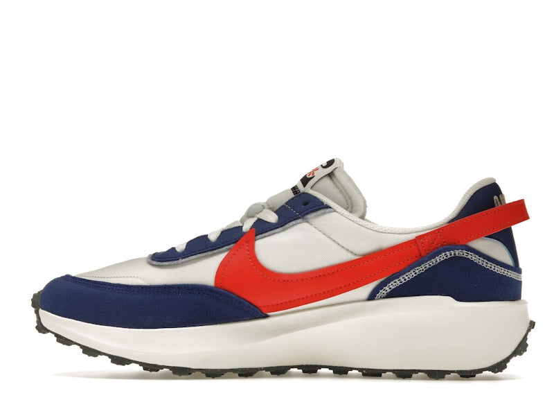 Nike Waffle Debut Swoosh Habanero Red Old Royal