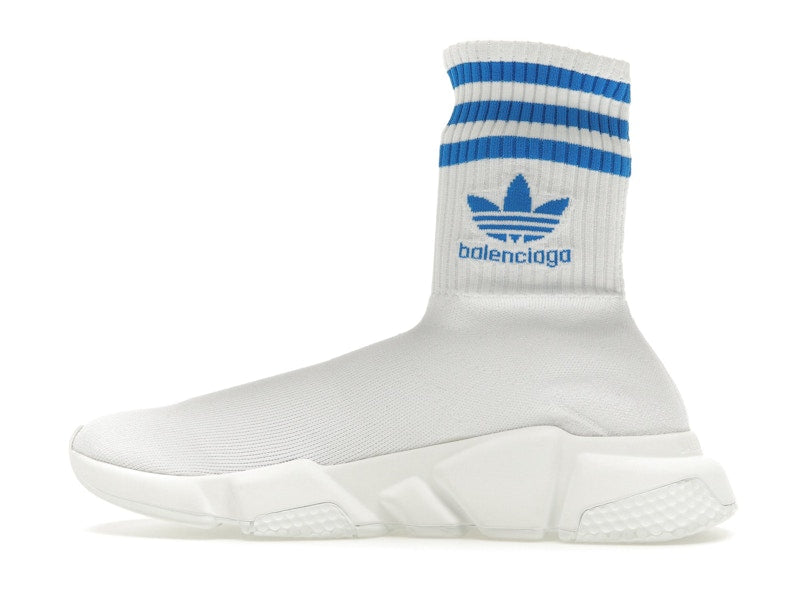 Balenciaga x adidas Speed Trainer White Blue