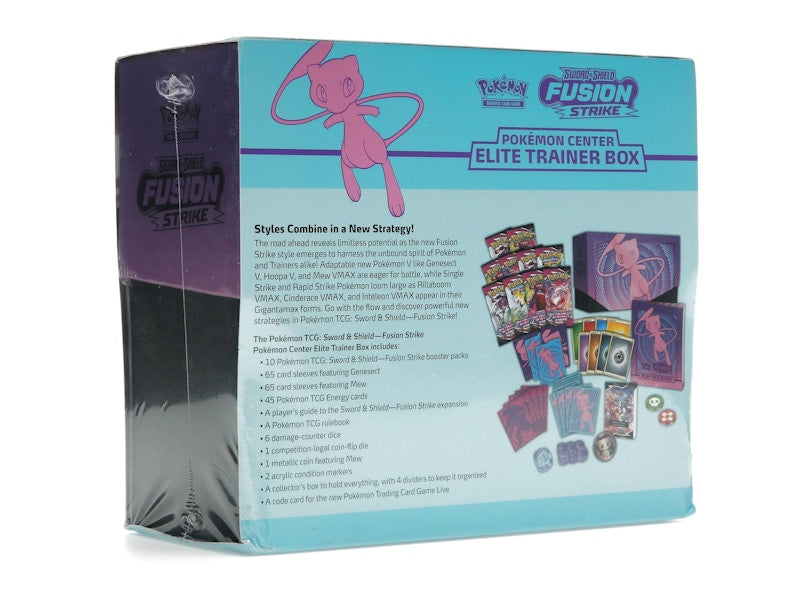 Pokémon TCG Sword & Shield Fusion Strike Pokémon Center Elite Trainer Box