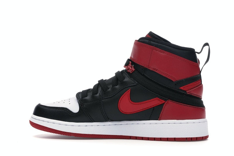 Jordan 1 High FlyEase Bred White Toe (GS)