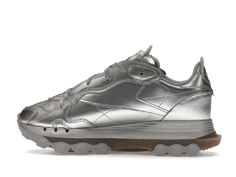 Reebok Classic Leather Cardi B Silver Metallic (Women's)