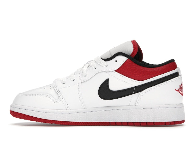 Jordan 1 Low White Gym Red (GS)