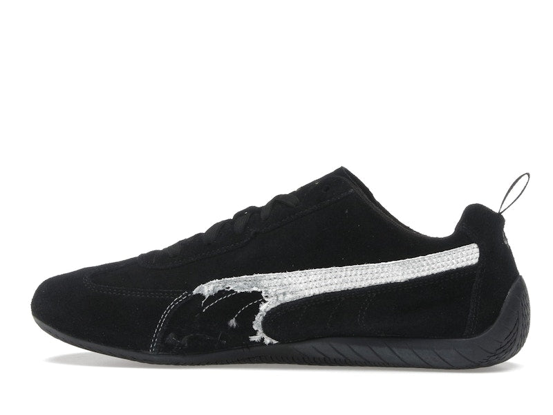 Balenciaga x Puma Speedcat Suede Distressed Black White