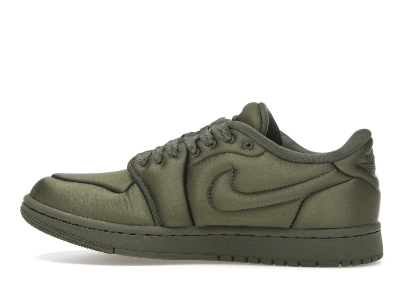 Jordan 1 Low Method of Make Satin Medium Olive (Women's)