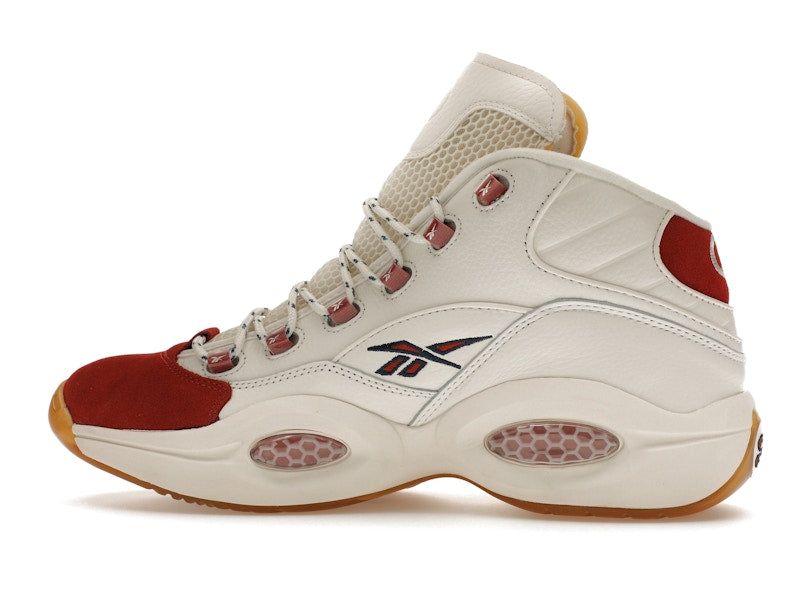 Reebok Question Mid Vintage Red Toe