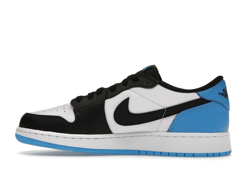 Jordan 1 Retro Low OG Black Dark Powder Blue (GS)