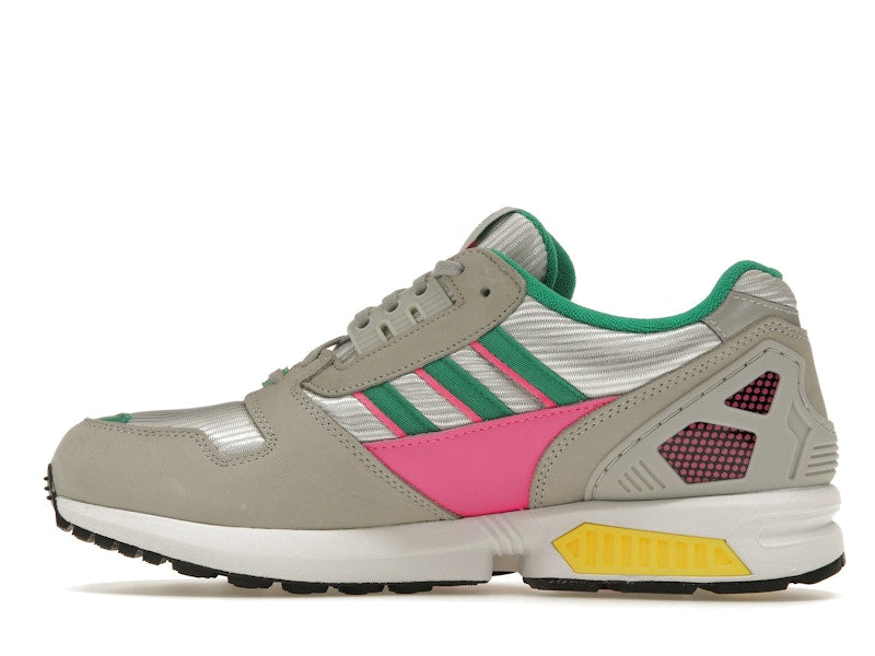 adidas ZX 8000 Grey Court Green Screaming Pink