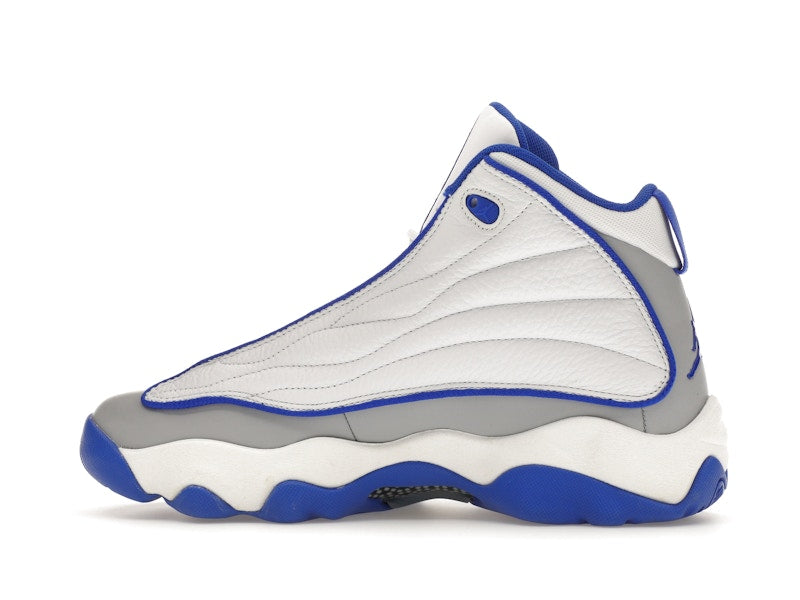 Jordan Pro Strong White Royal Grey