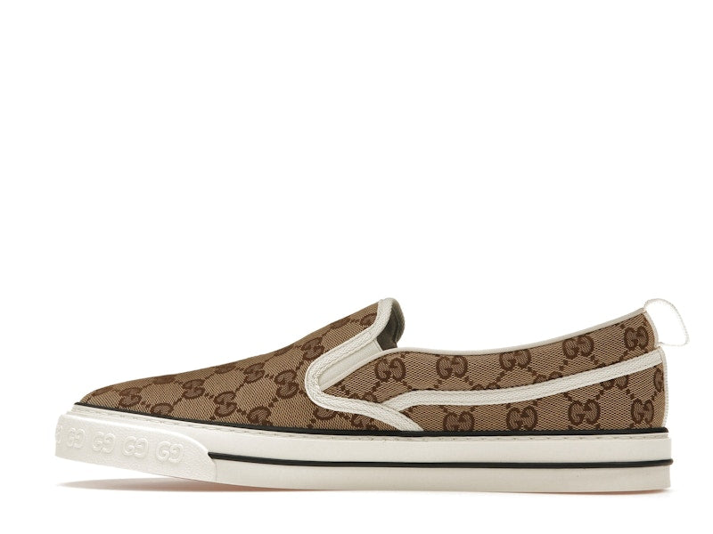 Gucci Tennis 1977 Slip On Beige Ebony