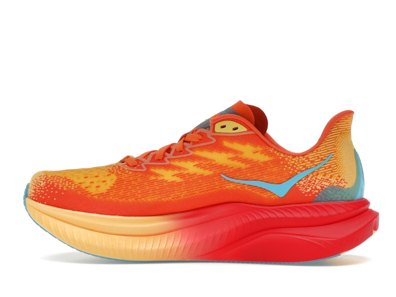 Hoka One One Mach 6 Poppy Squash