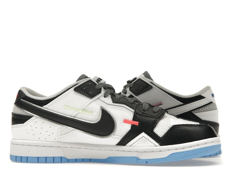 Nike Dunk Low Scrap Black Neutral Grey University Blue White