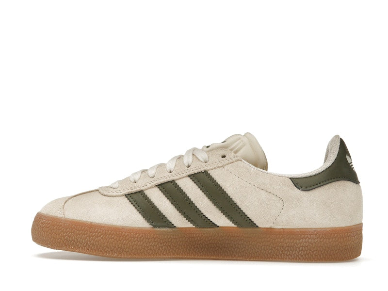 adidas Gazelle ADV Ecru Tint Focus Olive