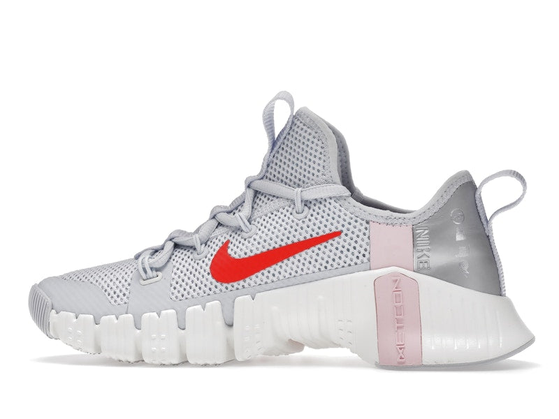 Nike Free Metcon 3 Football Grey Bright Crimson (Women's)