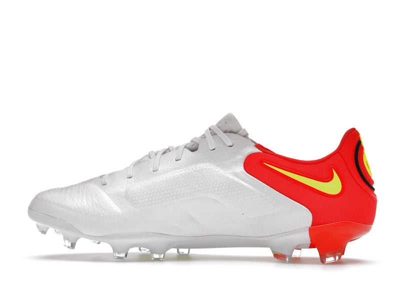 Nike Tiempo Legend 9 Elite FG White Bright Crimson Volt