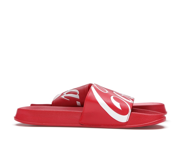 Kith Logo Slides Coca Cola Red