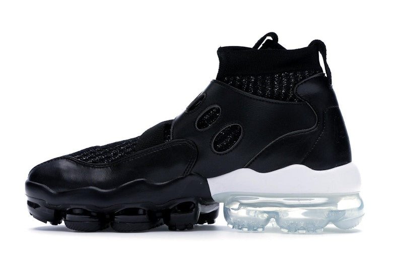 Nike Air VaporMax Premier Flyknit Black Metallic Silver White