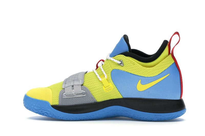 Nike PG 2.5 Opti Yellow Blue Hero (GS)