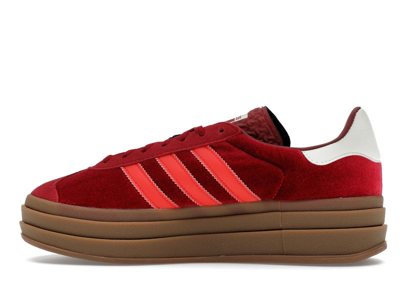 adidas Gazelle Bold Bright Red Velvet (Women's)