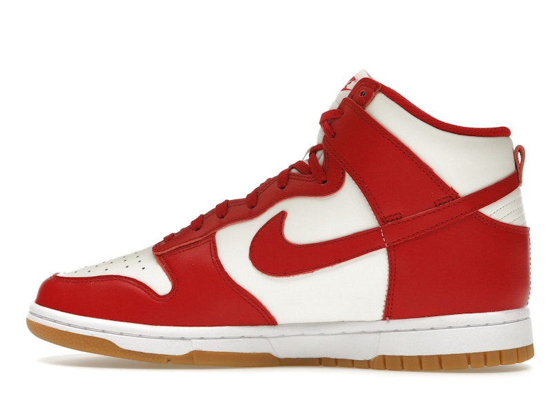 Nike Dunk High Sail Gym Red Gum (Women's)