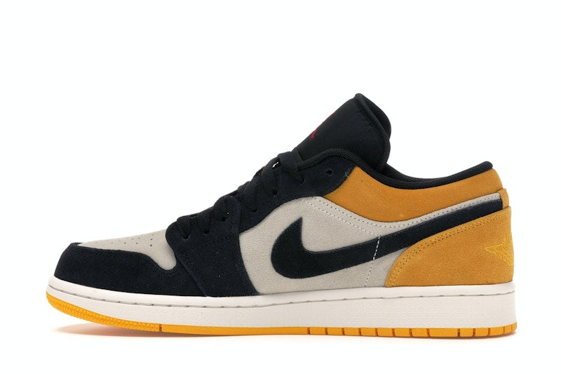 Jordan 1 Low Sail University Gold Black