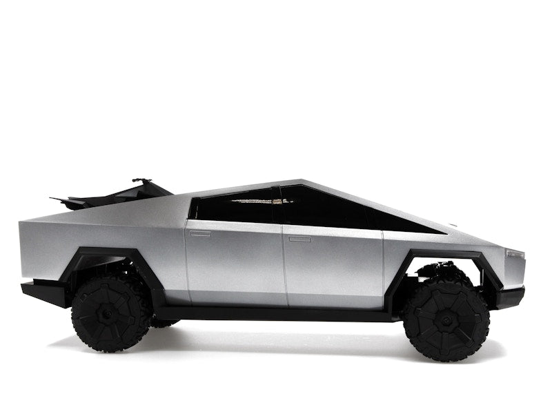 Hot Wheels x Tesla Cybertruck 1:10 Scale RC Car (2021 Version w/ Cyberquad)
