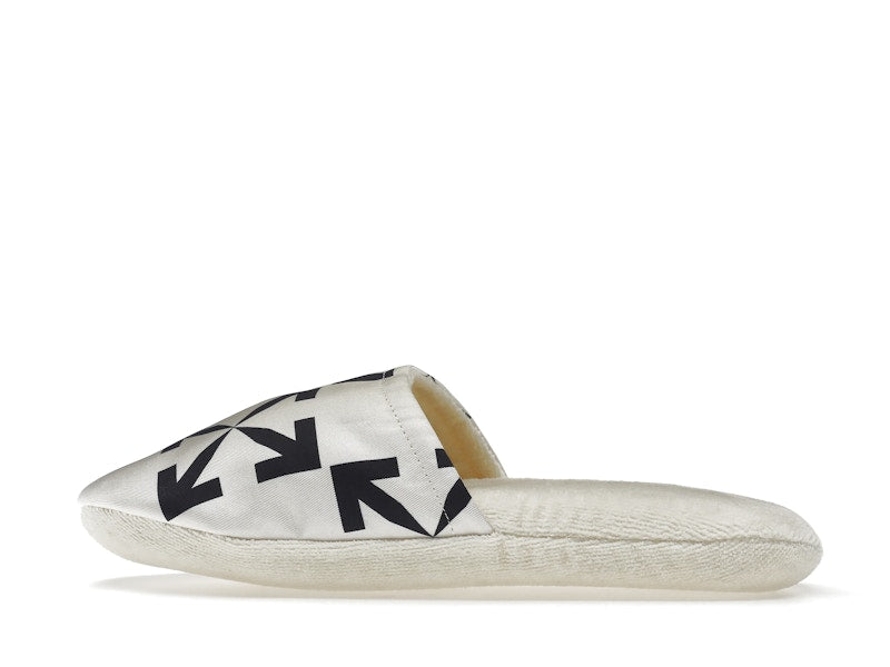 OFF-WHITE Arrow Pattern Slippers White/Black