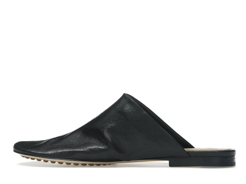 Bottega Veneta Leather Dot Sock Slippers Black (Women's)