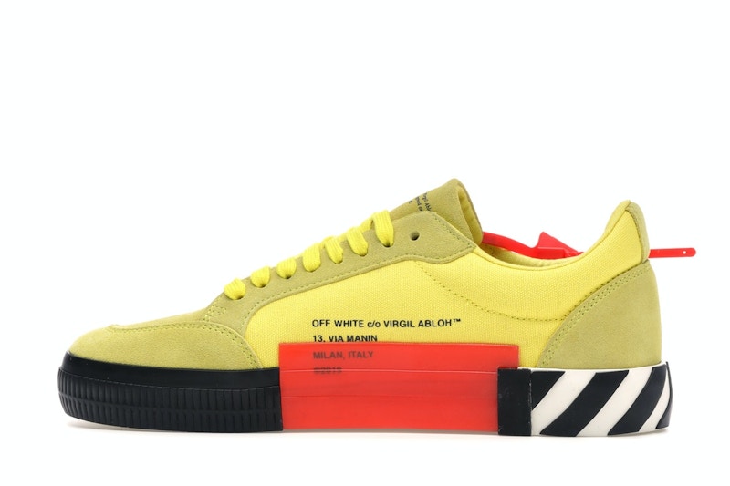 OFF-WHITE Vulc Low Yellow FW19