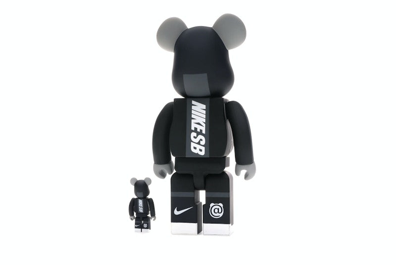 Bearbrick Nike SB 100% & 400% Set Black