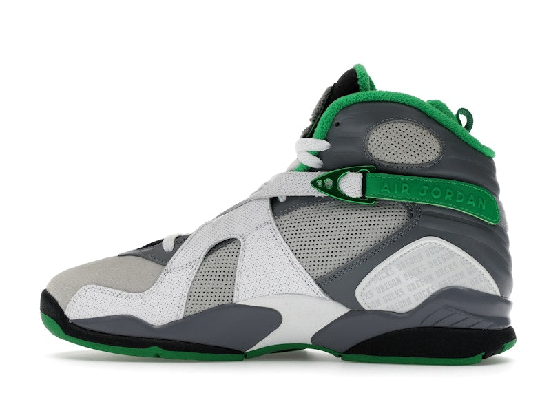 Jordan 8 Retro University of Oregon PE Pure Platinum