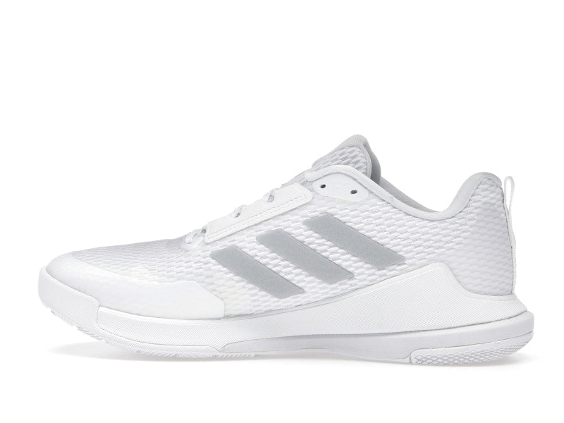 adidas Novaflight 2 Indoor Cloud White Silver Metallic (Women's)